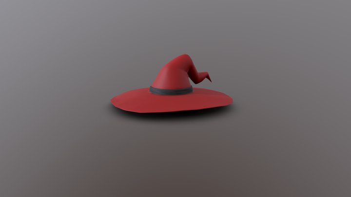 Witch Hat 3D Model