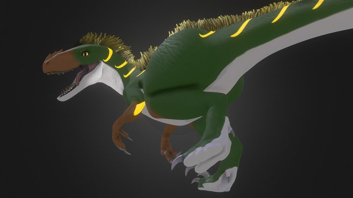 Utharaptor - Jaarryi 3D Model