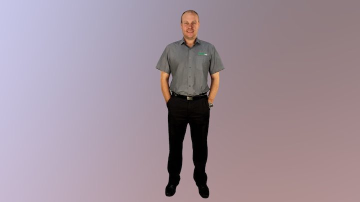 Ben's Full Body 3D Scan 3D Model