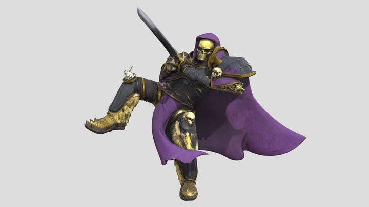 Dark Warrior Reaper 3D Model