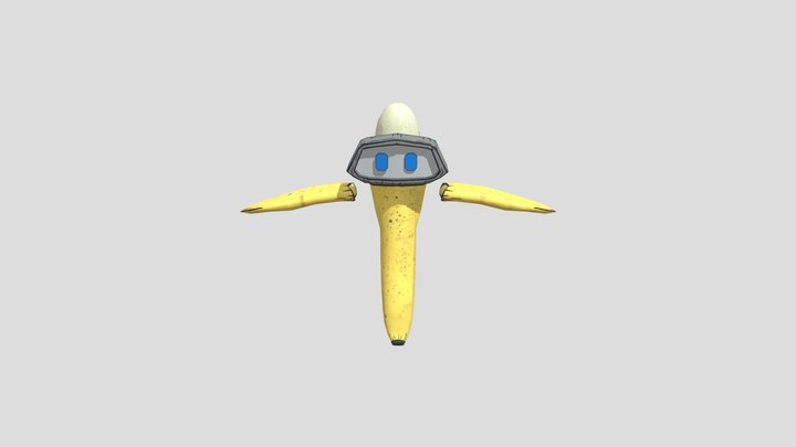 BananaBot 3D Model