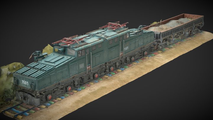 Electric Locomotive "ShaoFeng" – Kostenloses 3D-Modell STL