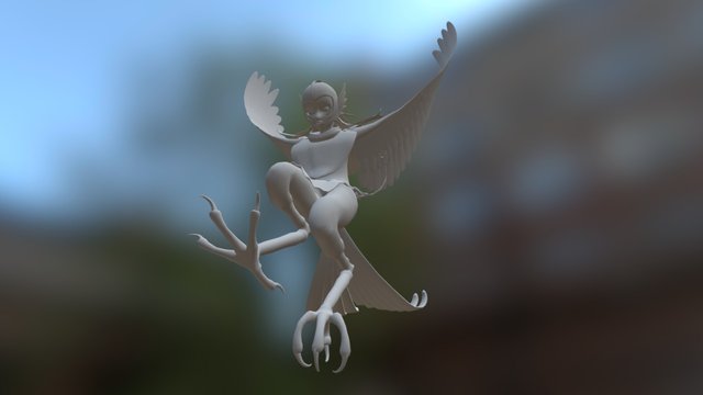 Harpy 3D Model