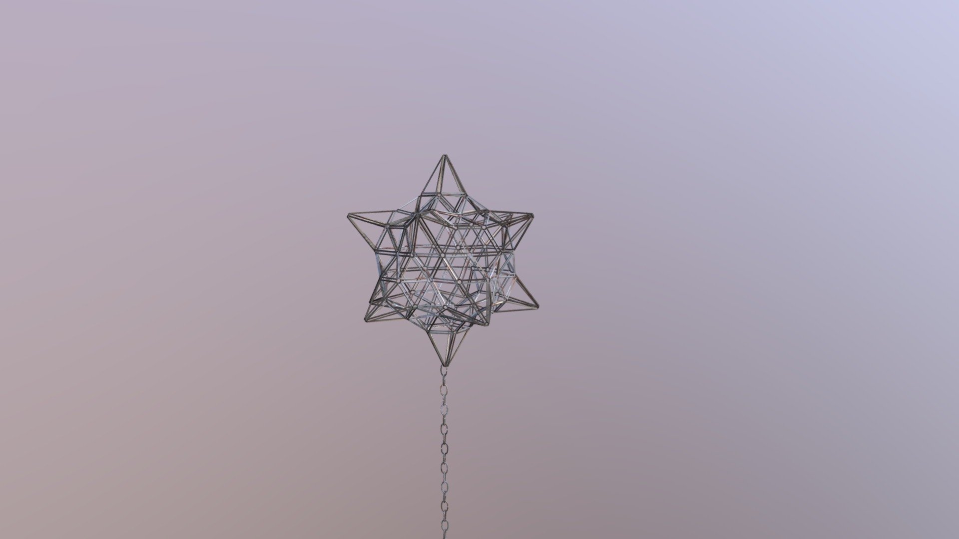 Rusty mesh balloon or underwater mine explosive
