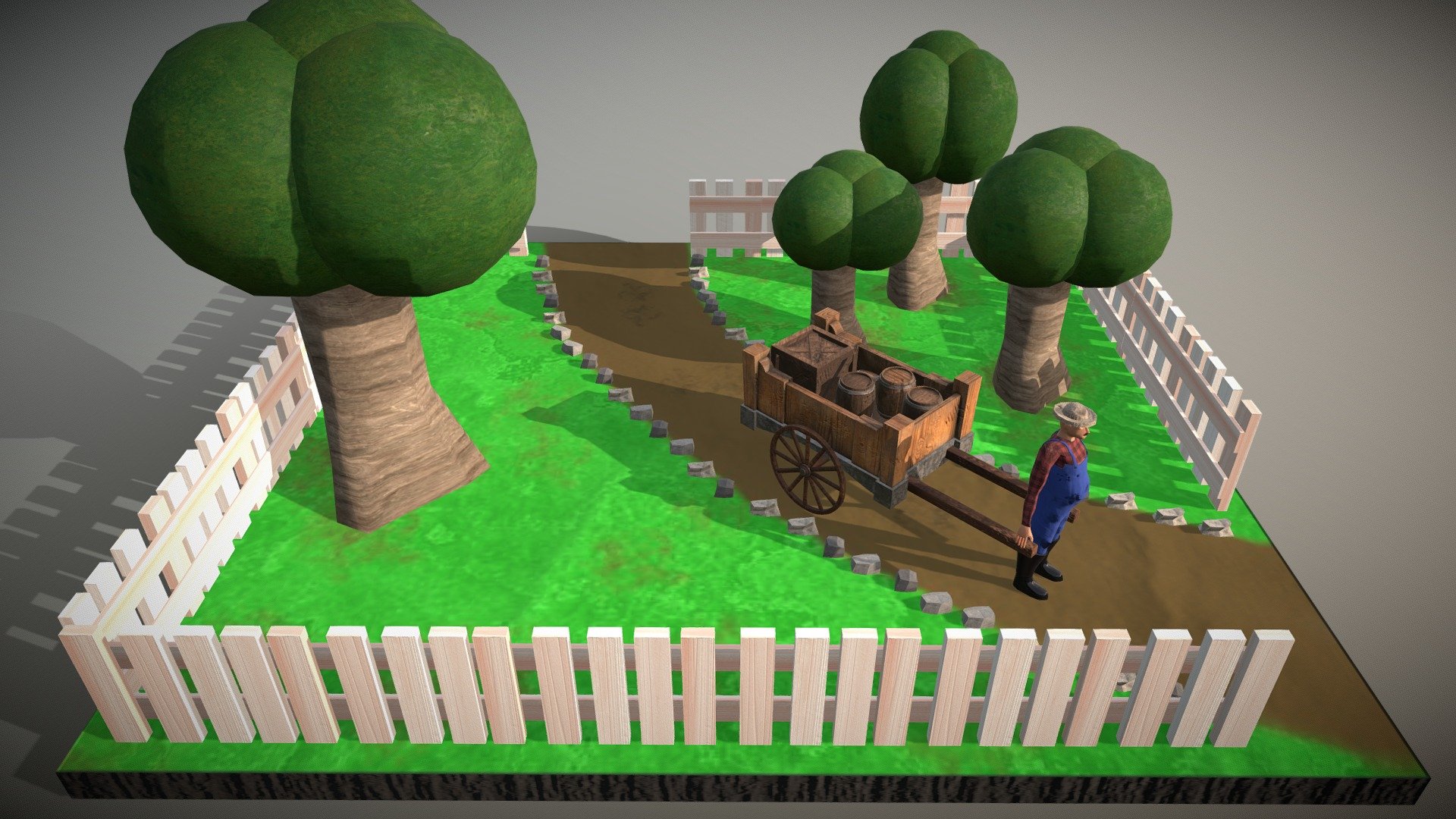 Farm Diorama