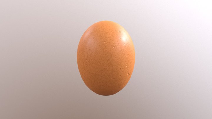 Egg 3D Model
