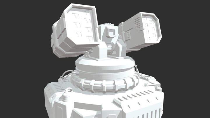 Rocket Launcher 3D Model