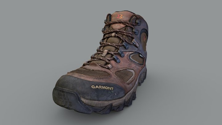 Garmont Hiking Boot 3D Model