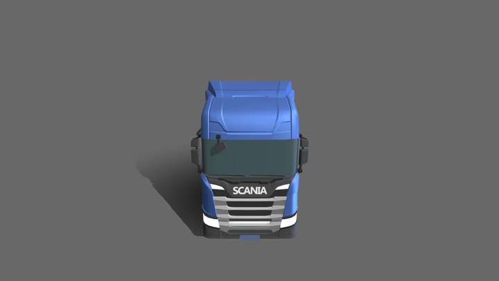 [XYZ] KR Scania R_Draft 3D Model