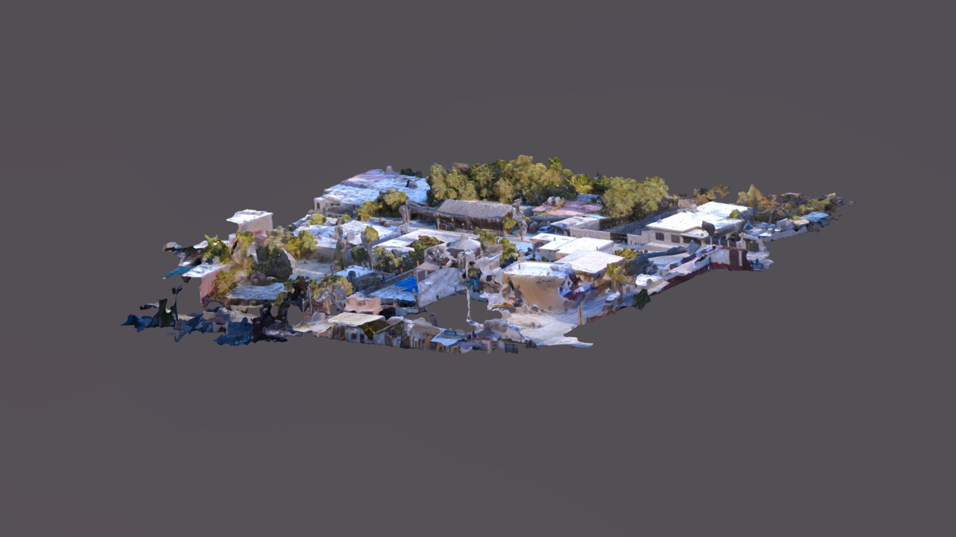 Casa Coronado Simplified 3d Mesh