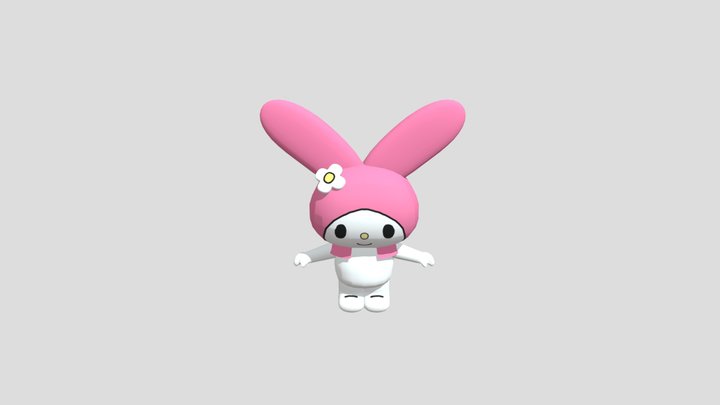 My Melody from sanrio japan 3D Model