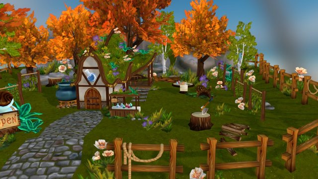 Forest Lodge 3D Model