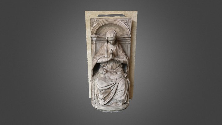 Madonna and Child 3D Model