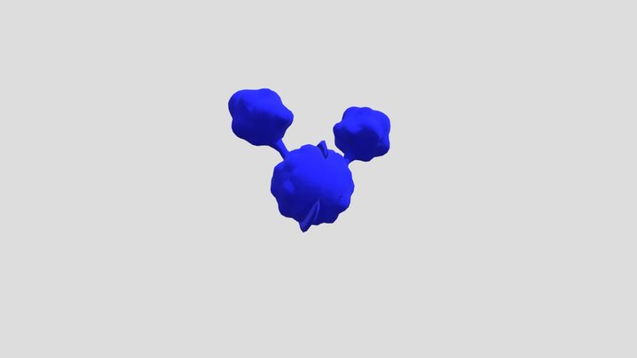 cosmog water that looks very crepy 3D Model