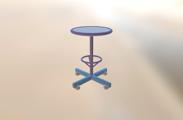 Round Chair 3D Model