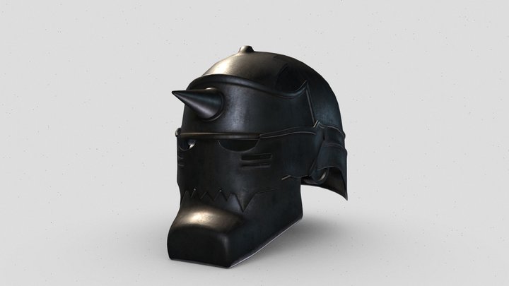 alphonse helmet 3D Model