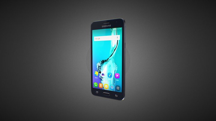 Samsung Galaxy J3 2016 for Element 3D 3D Model