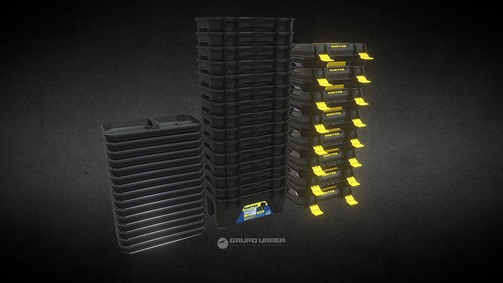 CPS19T1 [UPT] Tool box set 3D Model