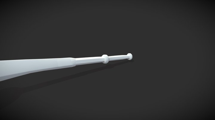 War Club (By Matthew Cantu) Hi-Res 3D Model