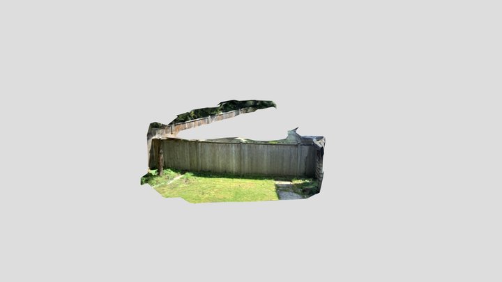 Backyard example 3D Model