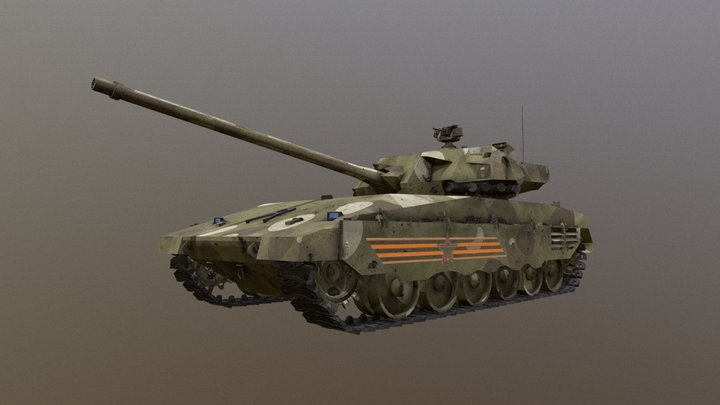 T14 - Armata Taiga 3D Model