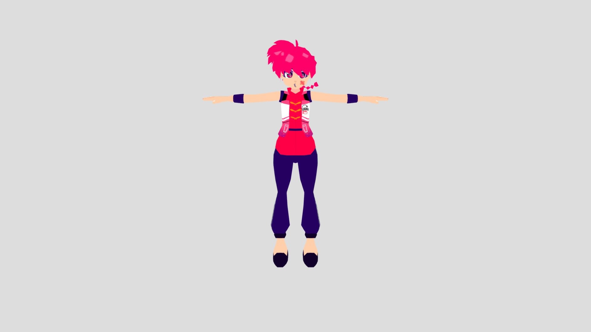(free-use) psx ranma rigged - Download Free 3D model by utabi [c475863 ...
