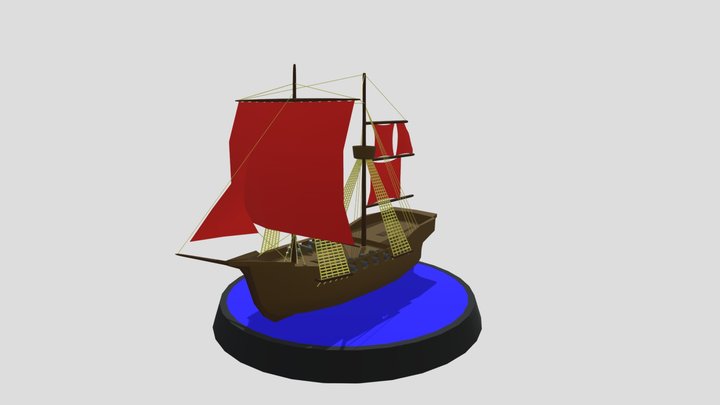 Game Project Asset "Privateer" 3D Model