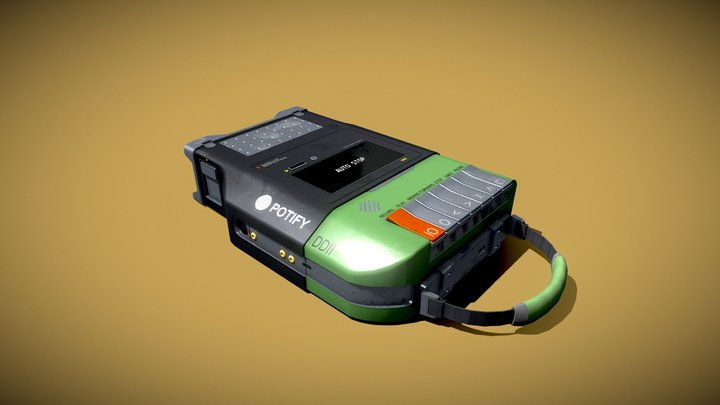 Potify Walkman 3D Model