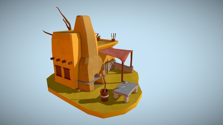 Game Art Exam 3D Model