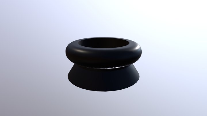 Guarnizione Parasabbia Tipo V-ring 3D Model