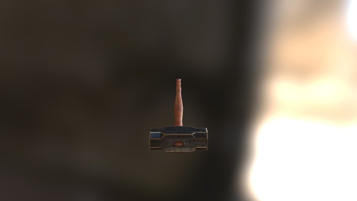 Sledge hammer 3D Model