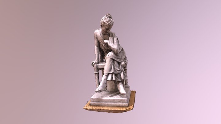 SITZENDES MASCHEN,ROM 3D Model