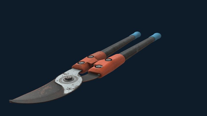 Pruning Shears 3D Model