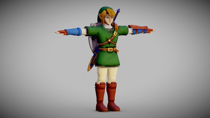 Link (SSB4) – Modello 3D gratuito STL