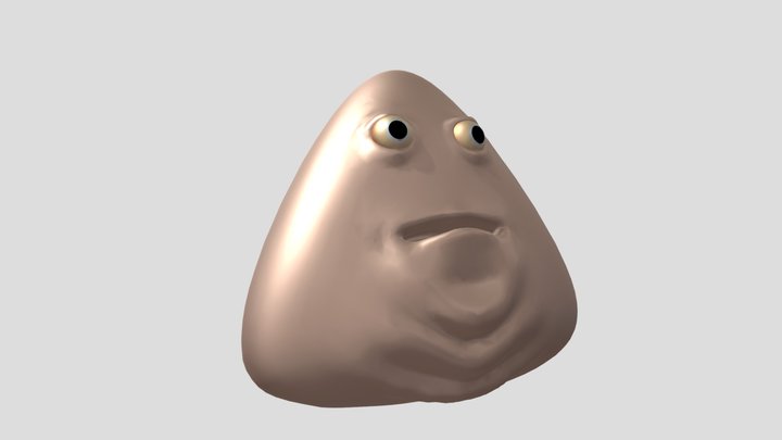 Pou from Bou's Revenge 3D Model