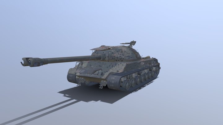 Объект 703 II In 3D Style – Free 3D Model STL