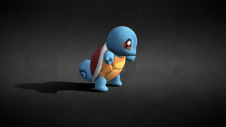 Squirtle 3D Model