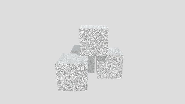 Sugar Cubes 3D Model