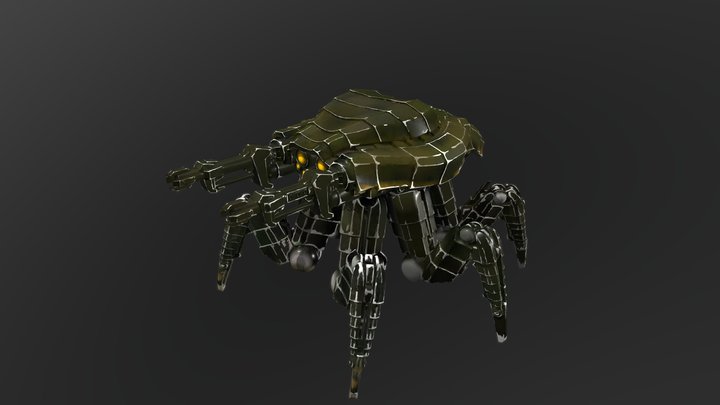BugTank 3D Model