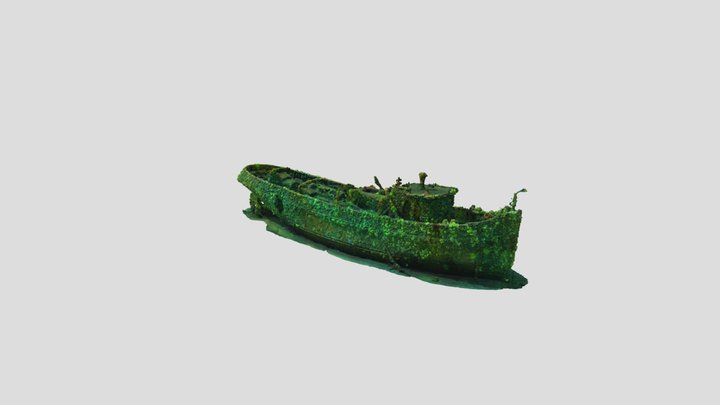 Gapeau wreck 3D Model