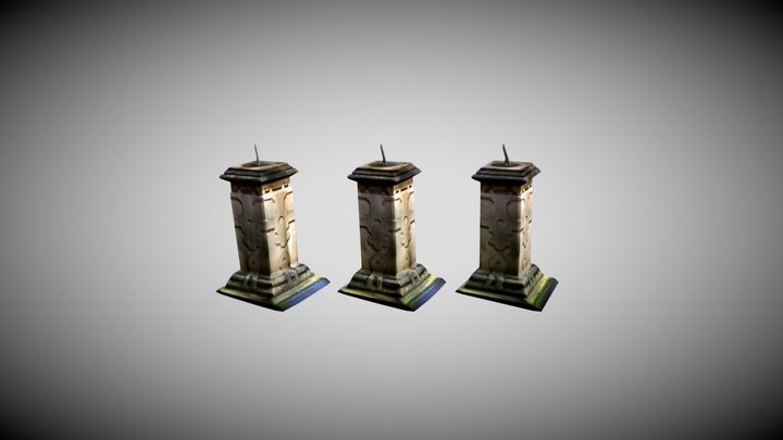 Sundial_LODs 3D Model