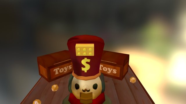 Vendor 3D Model