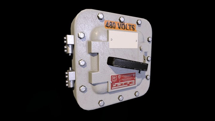 Breaker Box 3D Model