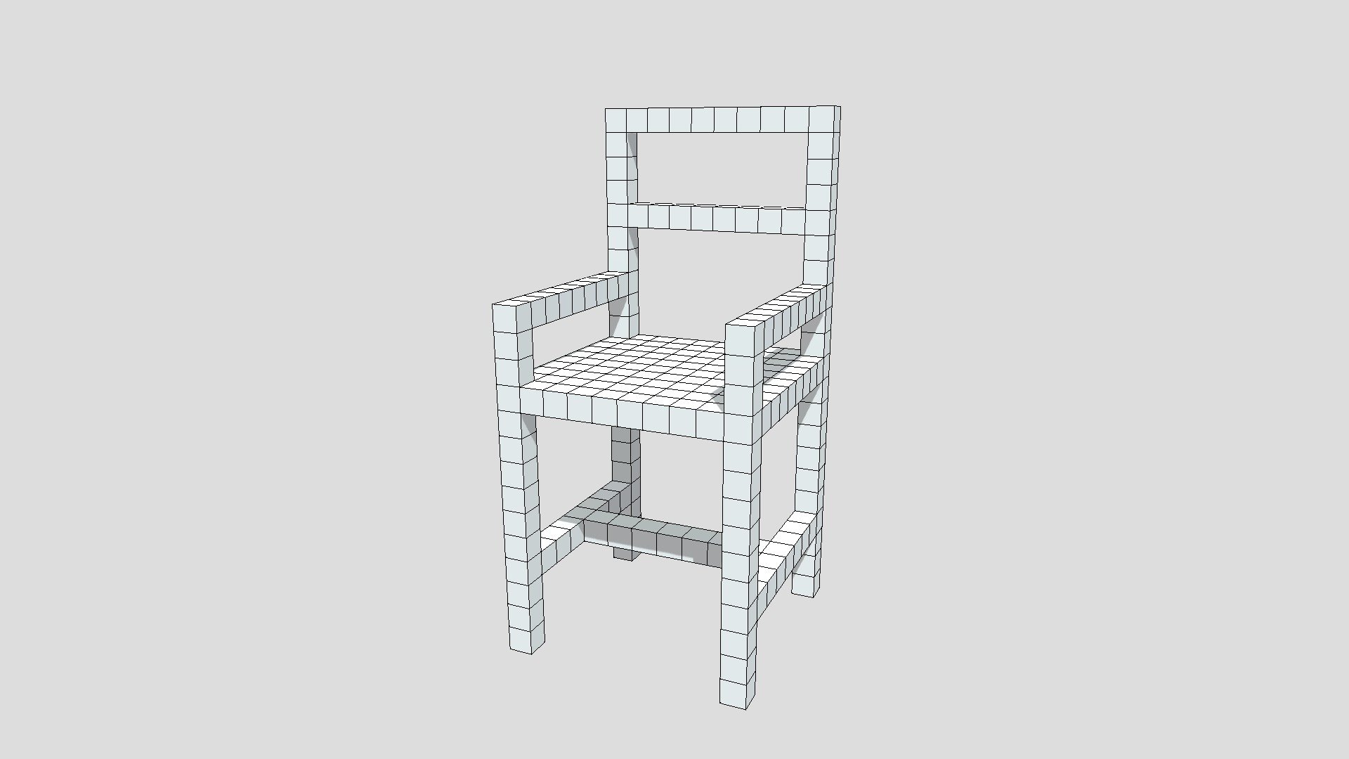 634230019 Chair Model (Extrude) Download Free 3D model by 634230019