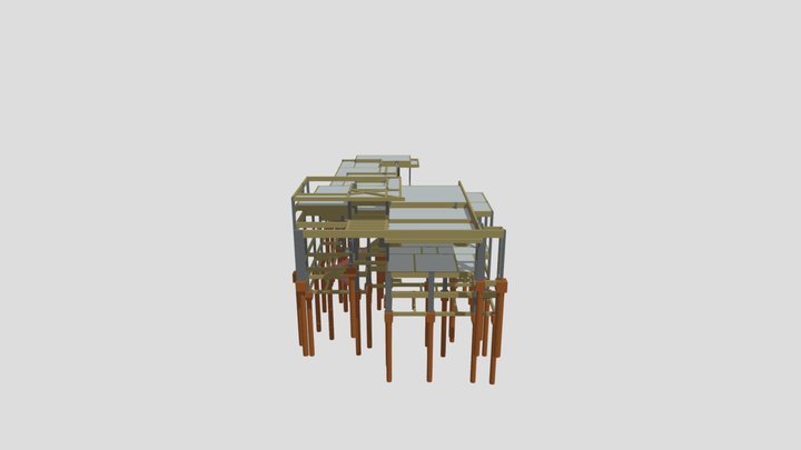 Projeto Estrutural Carol Trevisan - ProjCom 3D Model