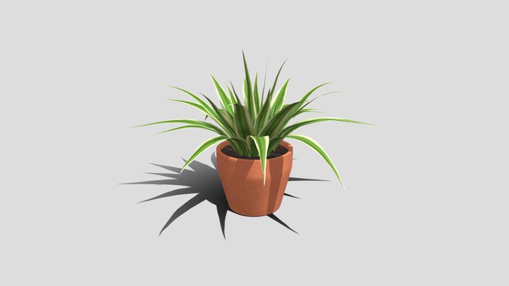 Spider plant prop – Free 3D Model STL