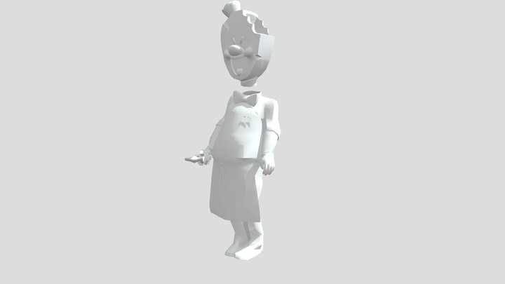 Enemy_EN2_ANM_ Rod 3D Model