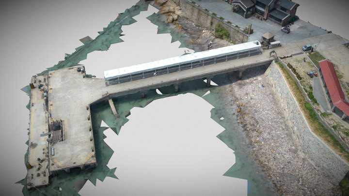 Harbor and coast – Modello 3D gratuito STL