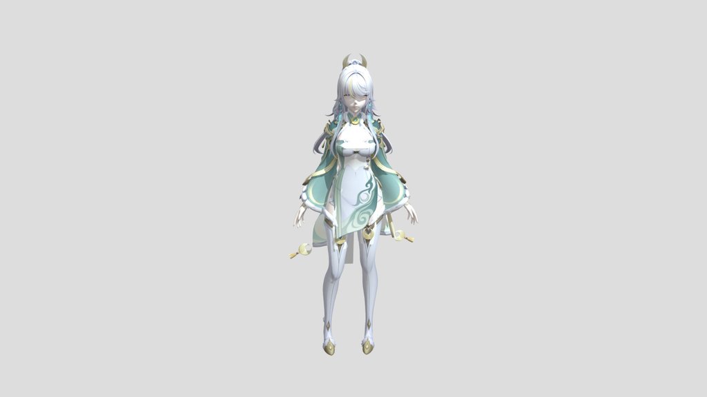 Zibai (Rigged)