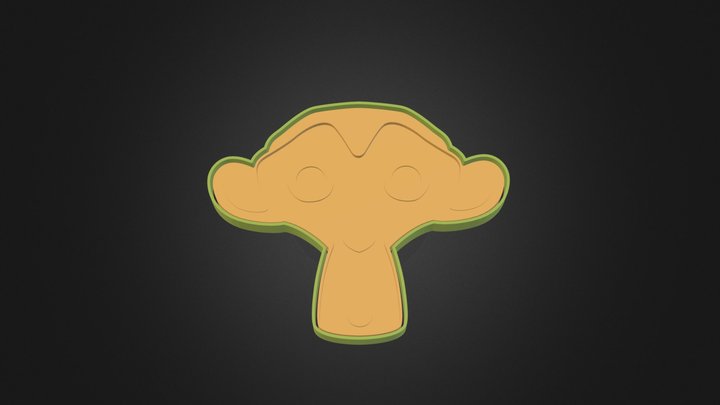 Suzanne Cookie Cutter for 3D printing